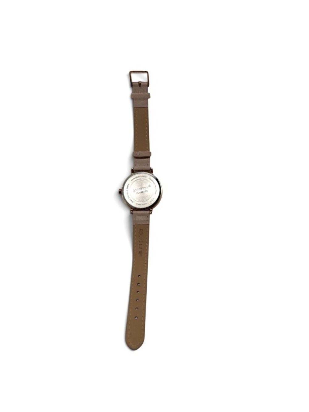 Armitron Womens Rose Gold Watch With Leather Strap Mother of Pearl Dial - Picture 5 of 7